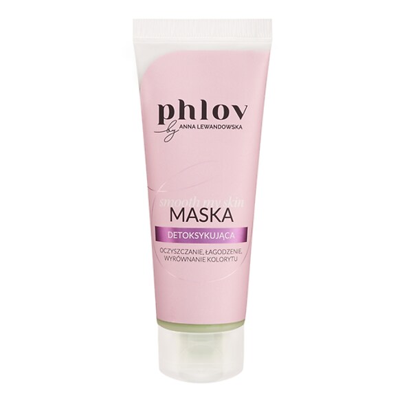 Smooth My Skin - Kremowa maska detoksykująca z zieloną glinką, PHLOV