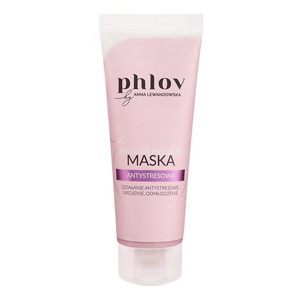 Smooth My Skin - Kremowa maska antystresowa z różową glinką, PHLOV