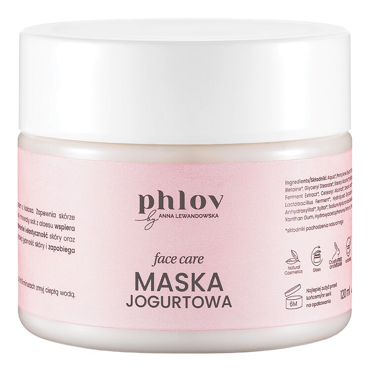 Face Care - Hydratační jogurtová maska