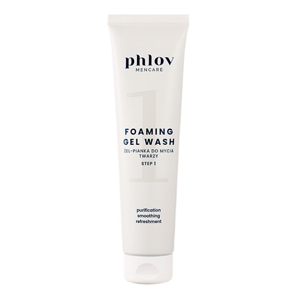 Mencare - STEP 1. Foaming Gel Wash - Żel Pianka do mycia Twarzy, PHLOV