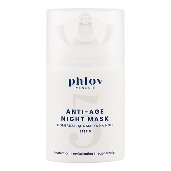 Mencare - STEP 5. Anti-Age Night Mask - Odmładzająca maska na noc, PHLOV