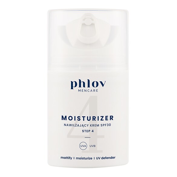 Mencare - STEP 4. Moisturizer - Nawilżający krem SPF30, PHLOV