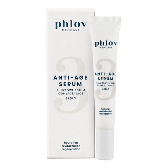 Mencare - STEP 3. Anti-Age Serum - Punktowe serum odmładzające, PHLOV