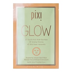 Glow - Brightening Infusion Sheet Mask - Maschera Viso Illuminante, PIXI