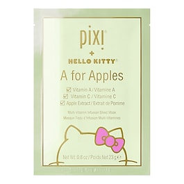 Pixi + Hello Kitty A is for Apple Sheet Mask - Maschera viso in tessuto