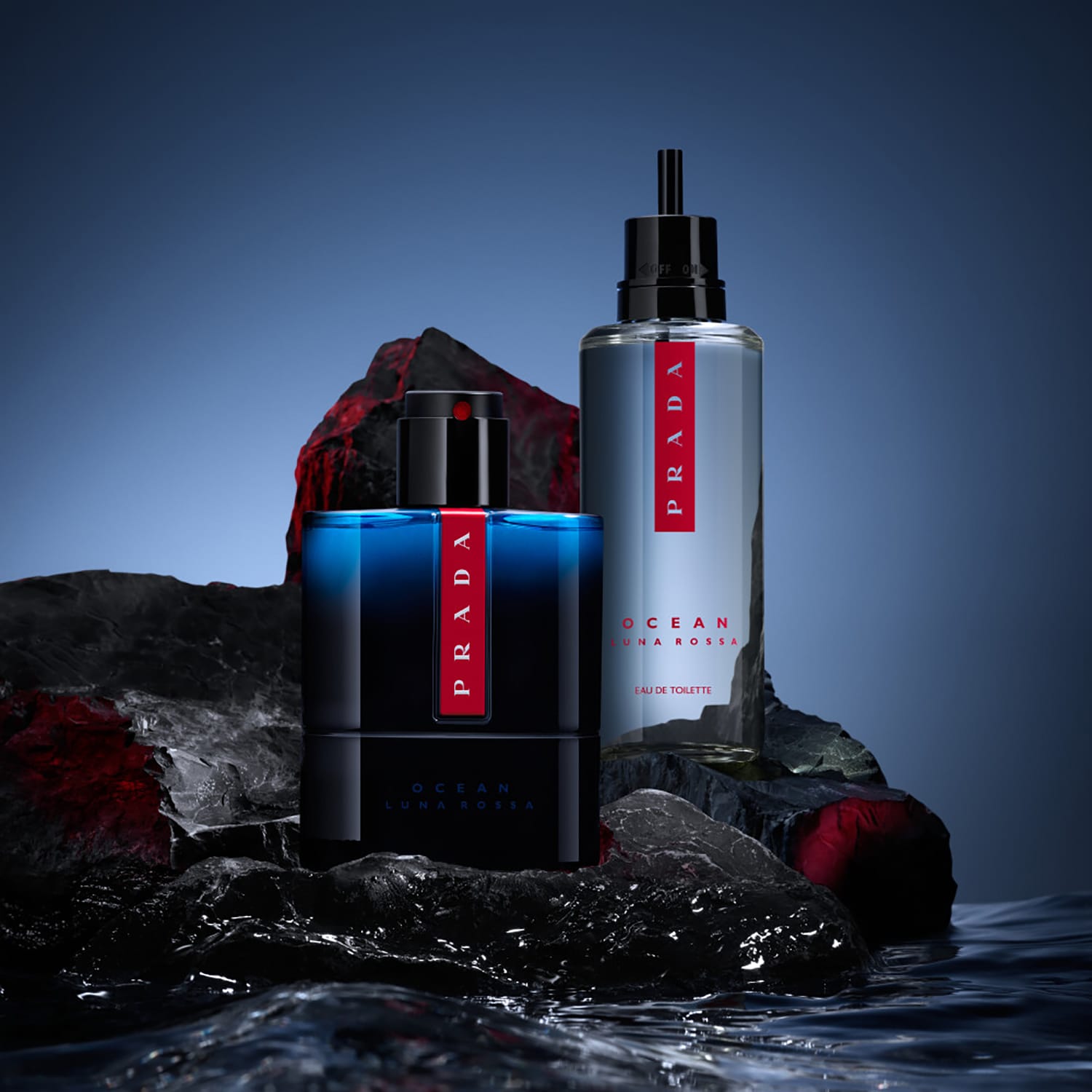 Luna Rossa Ocean - Eau de Toilette ❘ Prada ≡ SEPHORA