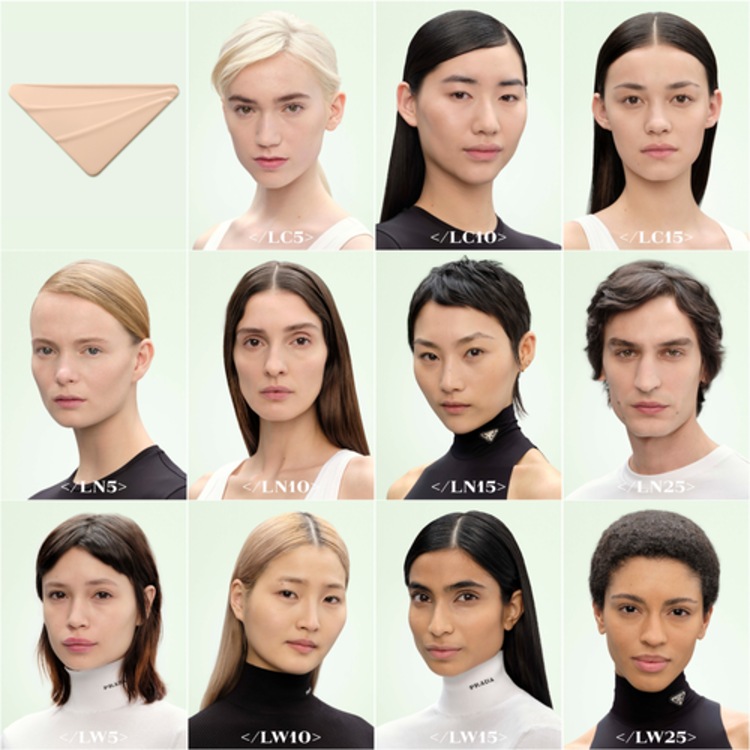 Prada Reveal - Fond de Teint Soin Rechargeable Tenue 24h Fini Mat Naturel