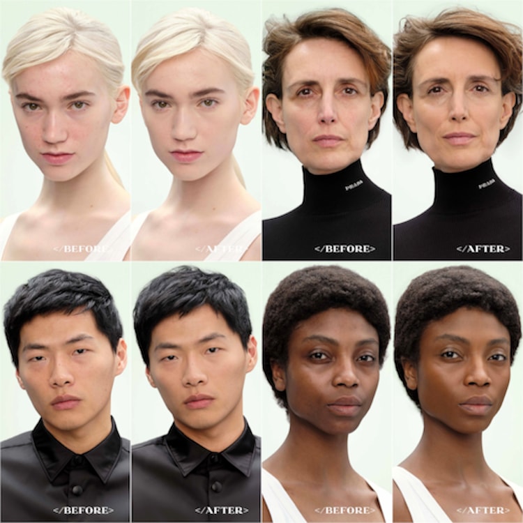 Prada Reveal - Recharge Fond de Teint Soin Tenue 24h Fini Mat Naturel