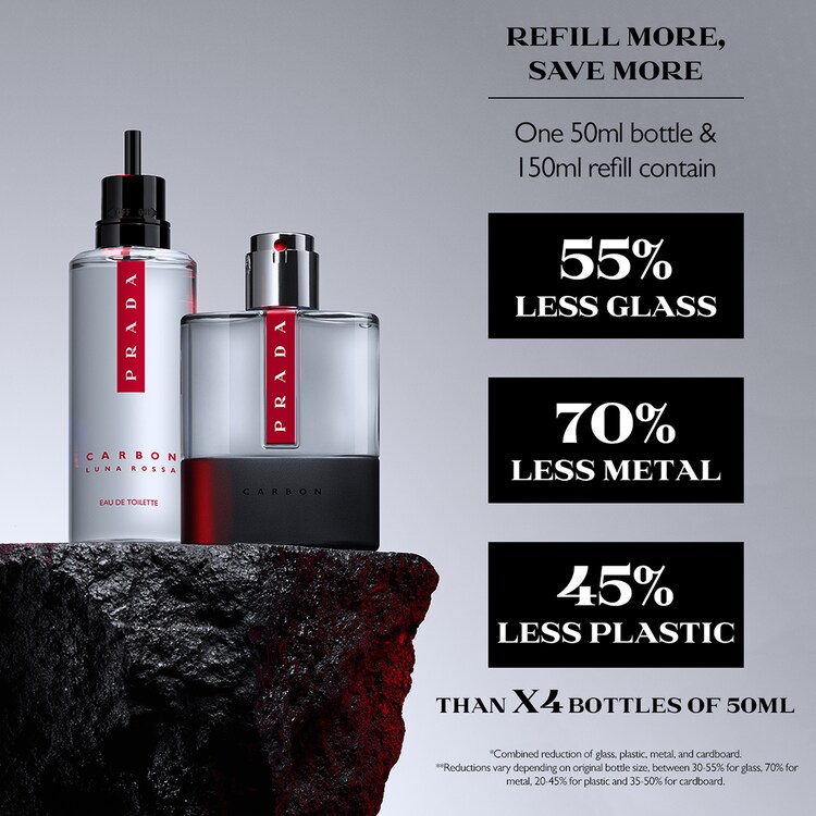 Luna Rossa Carbon - Eau de Toilette Nachfüllflakon