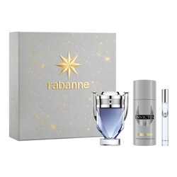 INVICTUS - Coffret Eau de Toilette, déodorant spray et vaporisateur de voyage