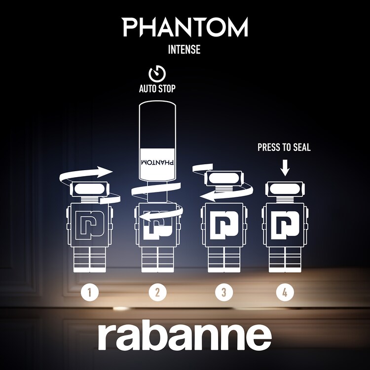 Phantom Intense - Parfum aromatique et ambré