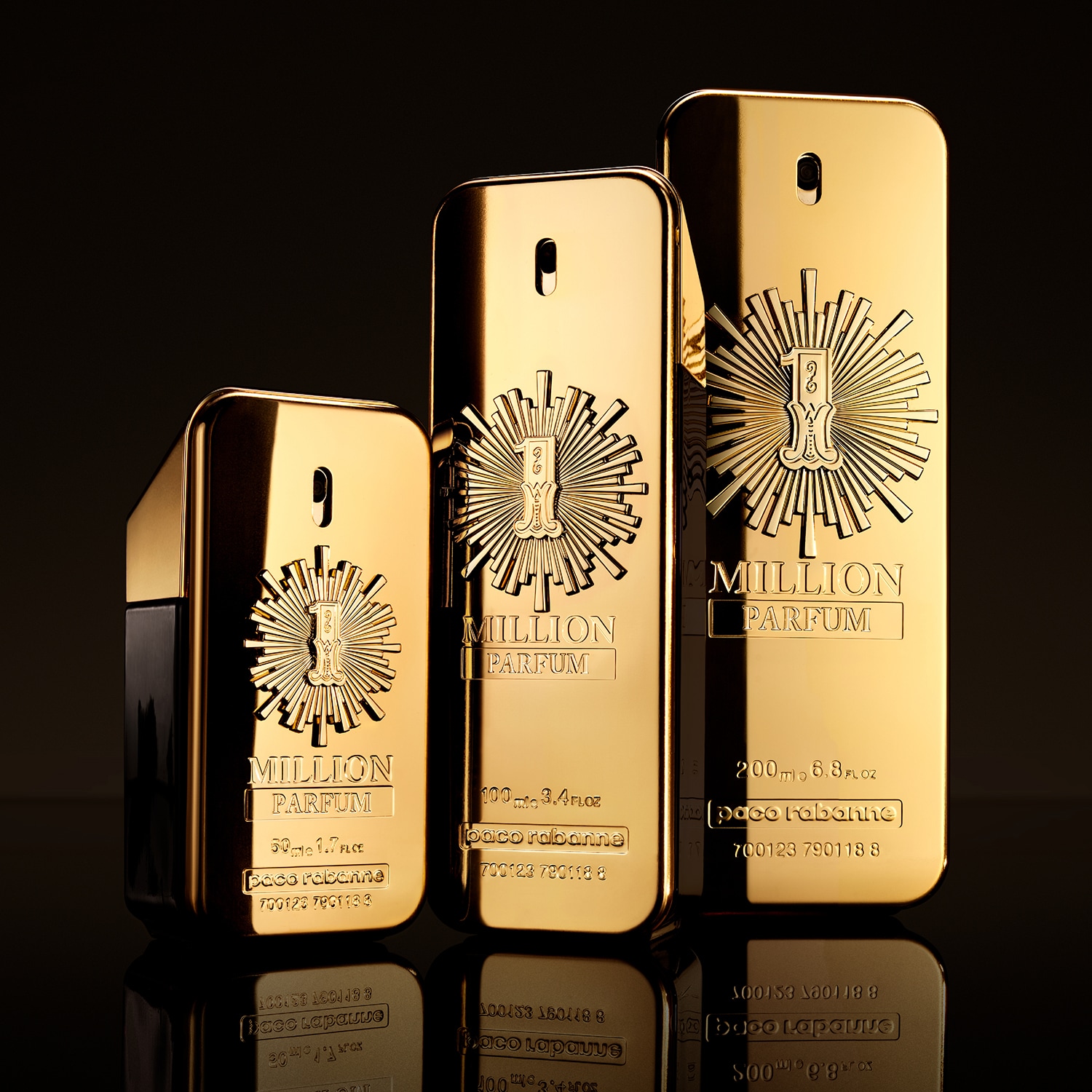 パコラバンヌ ワンミリオン パルファム 100ml 1MILLIONPARFUM Paco Rabanne 1Million Parfum - Woda perfumowana (50 ml, 100