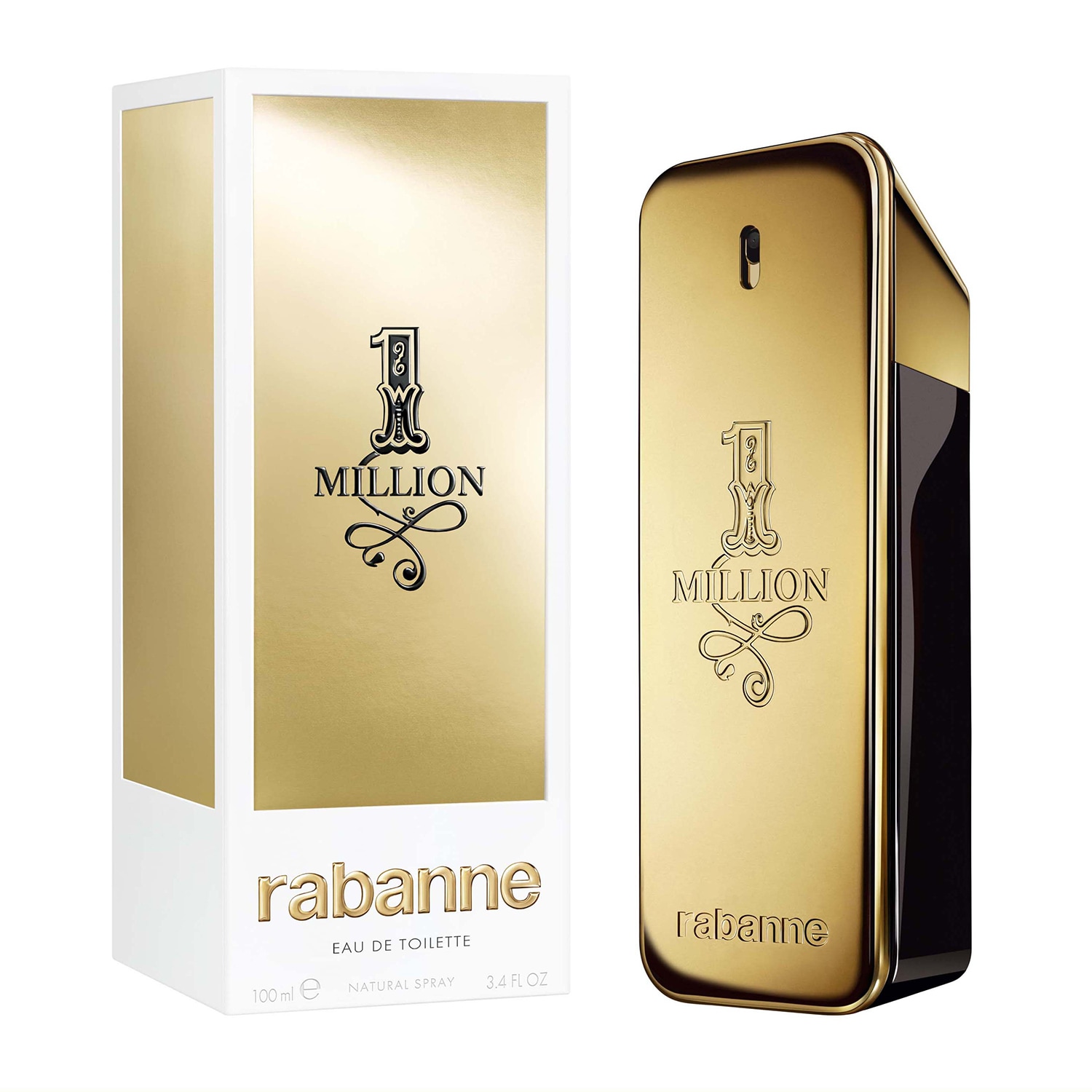 Paco Rabanne 1 Million オードトワレ 100ml 1 Million - Eau de toilette ambrée de RABANNE FRAGRANCES
