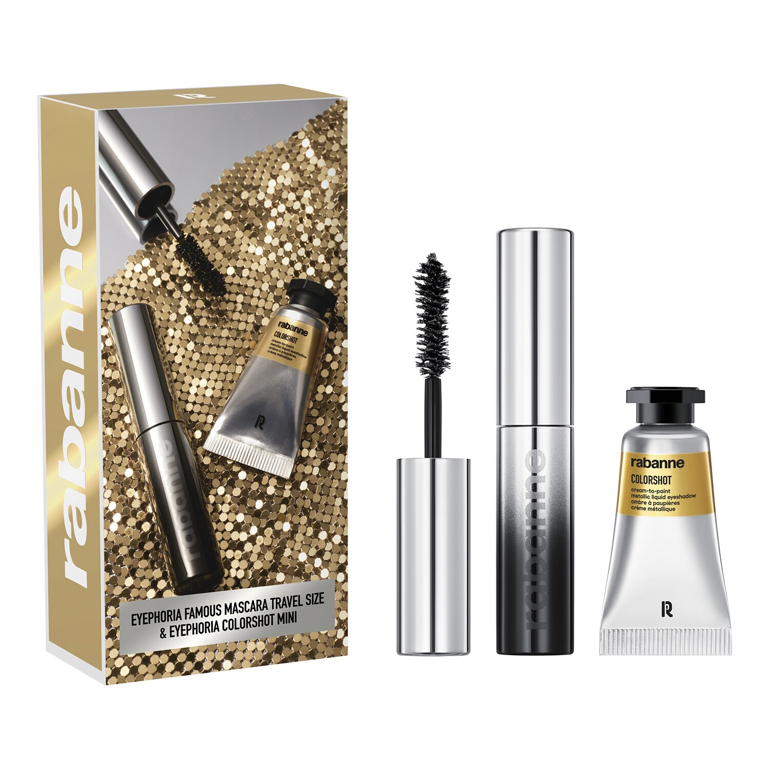 RABANNE MAKEUP - Colorshot  & Famous Mascara - Mini Duo Set