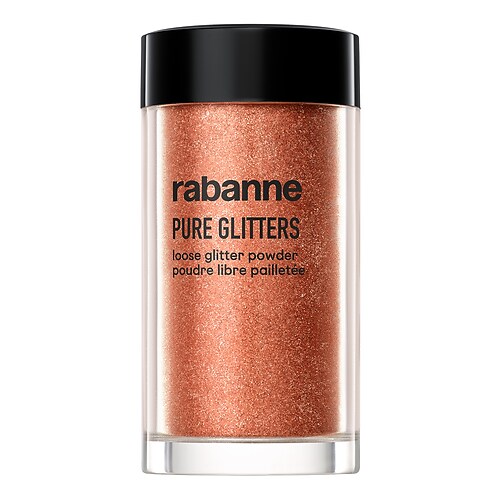 Rabanne Makeup - Pure glitters - Wielofunkcyjny Sypki Puder Z Brokatem - Arts Factory Pure glitters Copper Light - Dla Kobiet