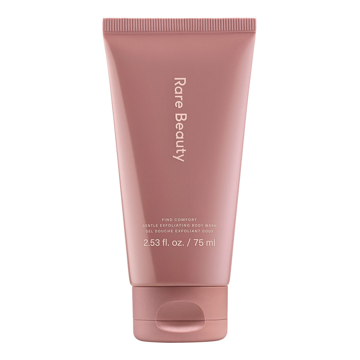 RARE BEAUTY - Find Comfort Mini Body Wash - Mini jemný exfoliační sprchový gel Find Comfort