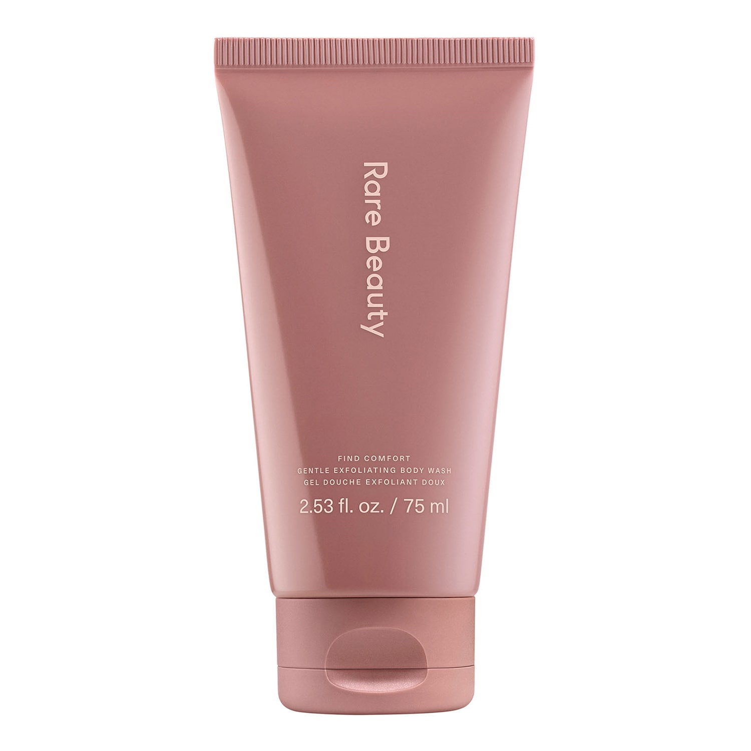 RARE BEAUTY - Find Comfort Mini Body Wash - Mini jemný exfoliační sprchový gel Find Comfort
