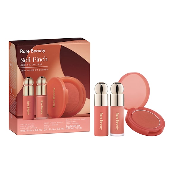 Soft Pinch Cheek & Lip Trio - Trio Lèvres et Joues, RARE BEAUTY