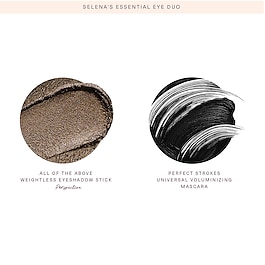 Set Selena's Essential Eye Duo - Sæt med øjenskyggestift og mascara