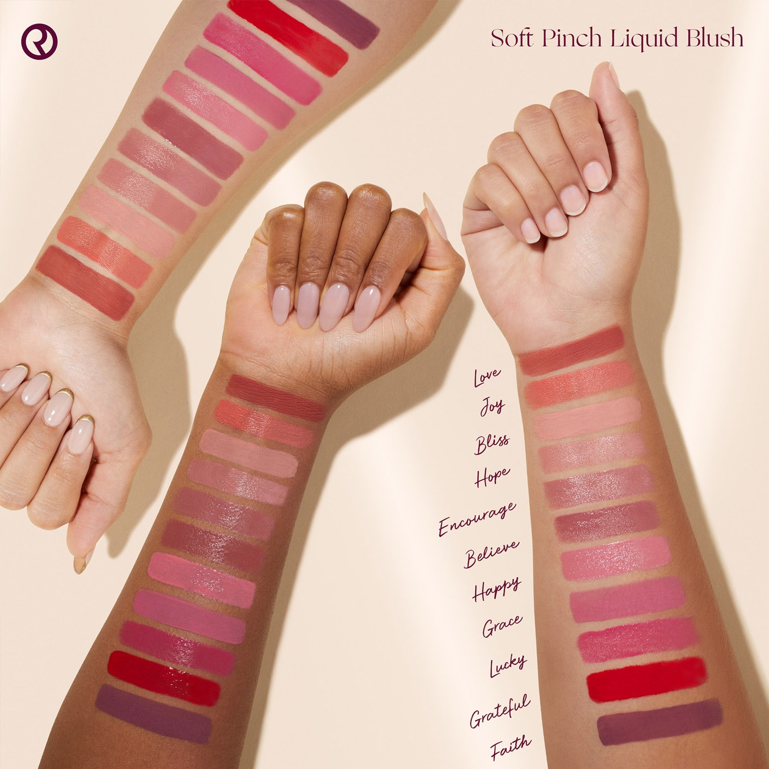 Rare Beauty Róż w płynie Soft Pinch Liquid Blush (Hope