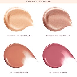Blush & Glow 4-Piece Mini Set - Set machiaj