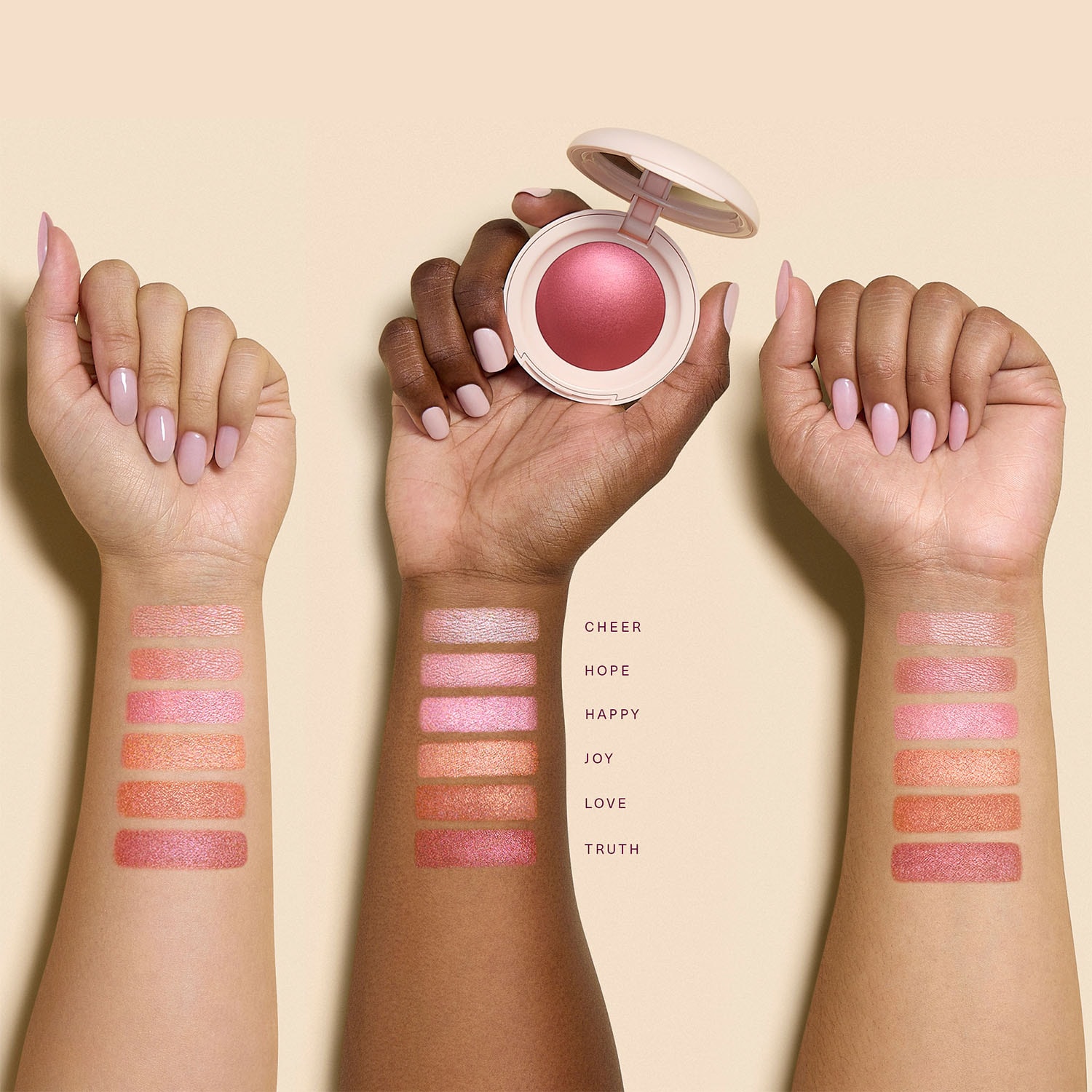 Rare Beauty チークhappy RARE BEAUTY - Soft Pinch Luminous Powder Blush - Róż w