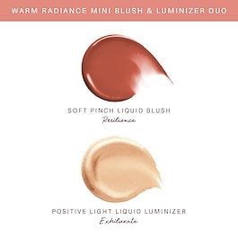 Warm Radiance Mini Blush & Luminizer Duo &ndash; Mini-duo med rouge och highlighter