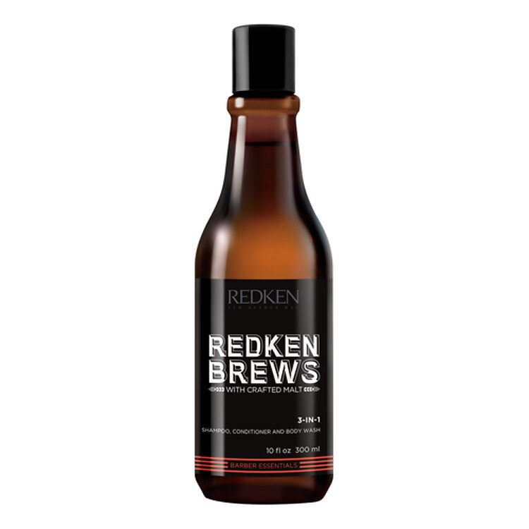 Redken Brews Haircare - Shampoing homme 3-en-1