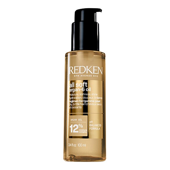 All Soft Oil - Ulei de par cu argan pentru par uscat, REDKEN
