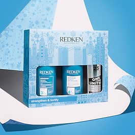 Routine fortifiante pour cheveux abîmés - Coffret soin cheveux