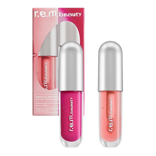 Rem Beauty Rem Beauty - Essential drip - Δίδυμο μίνι γκλος και balm χειλιών
