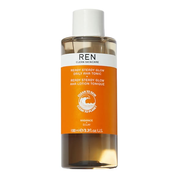 Lotion Tonique AHA Ready Steady Glow - Tonikum s obsahem kyselin, REN CLEAN SKINCARE