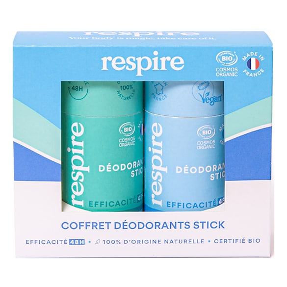 Set desodorantes sólidos - Respire, Respire