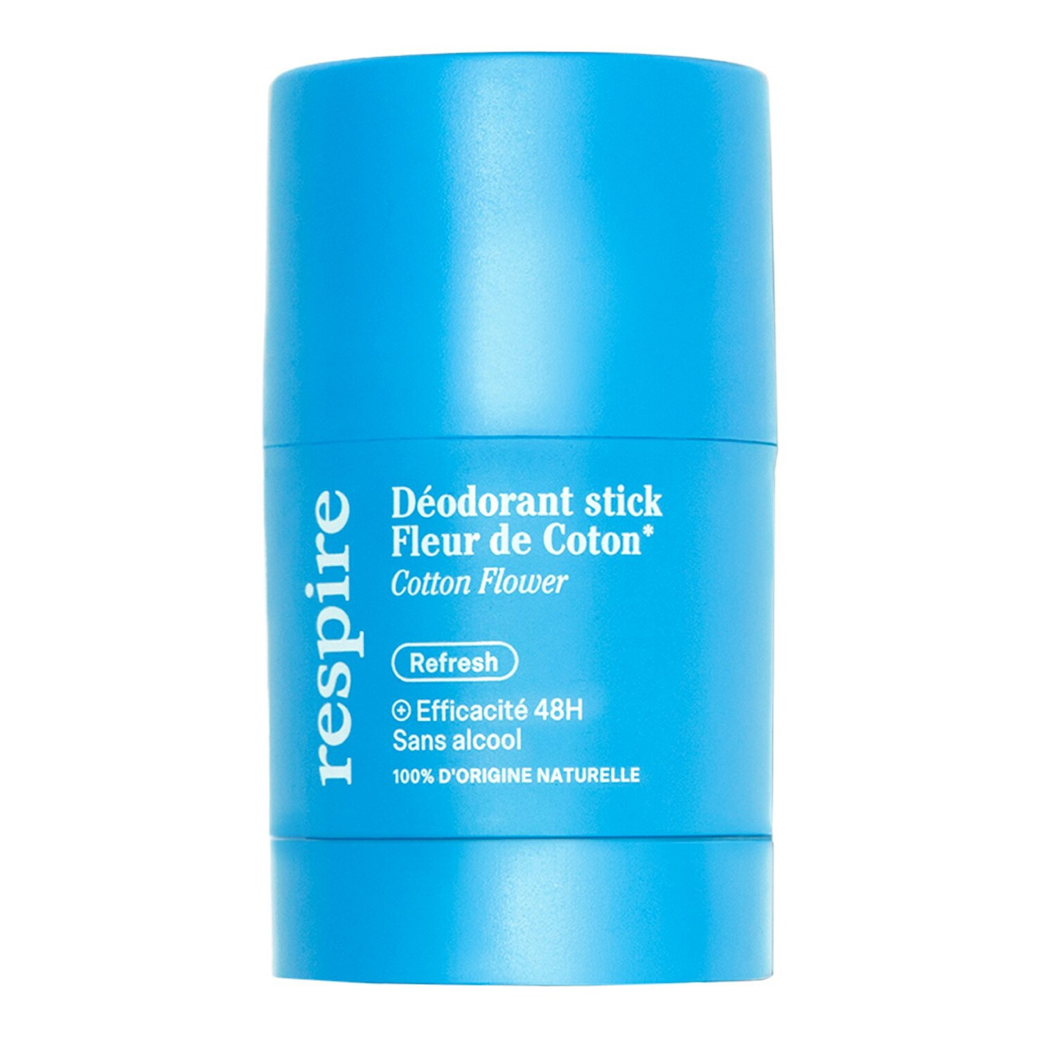 RESPIRE - Déodorant Stick Fleur de Coton – Účinnost 48 h