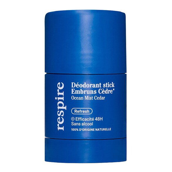 Respire - Déodorant Embruns Cèdre - Efficace Per 48 Ore - embruns Cèdre (50g) - Donna
