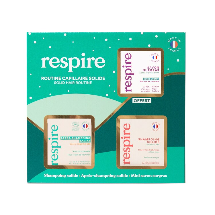 Routine Capillaire Solide - Coffret soin cheveux