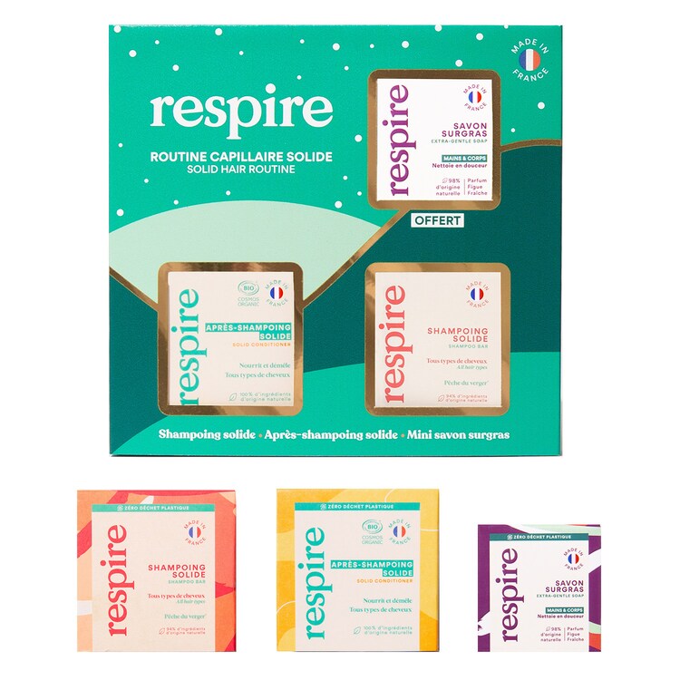 Routine Capillaire Solide - Coffret soin cheveux