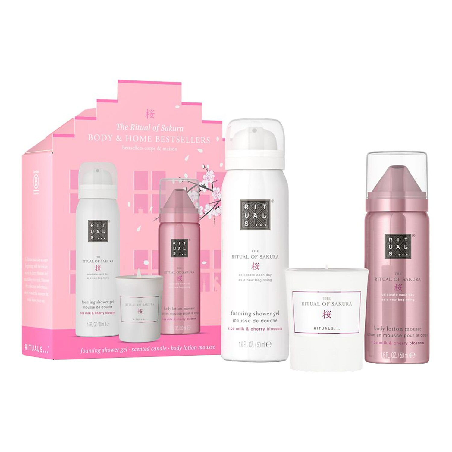 RITUALS - Beauty to Go Sakura 2025 - Dárková sada S