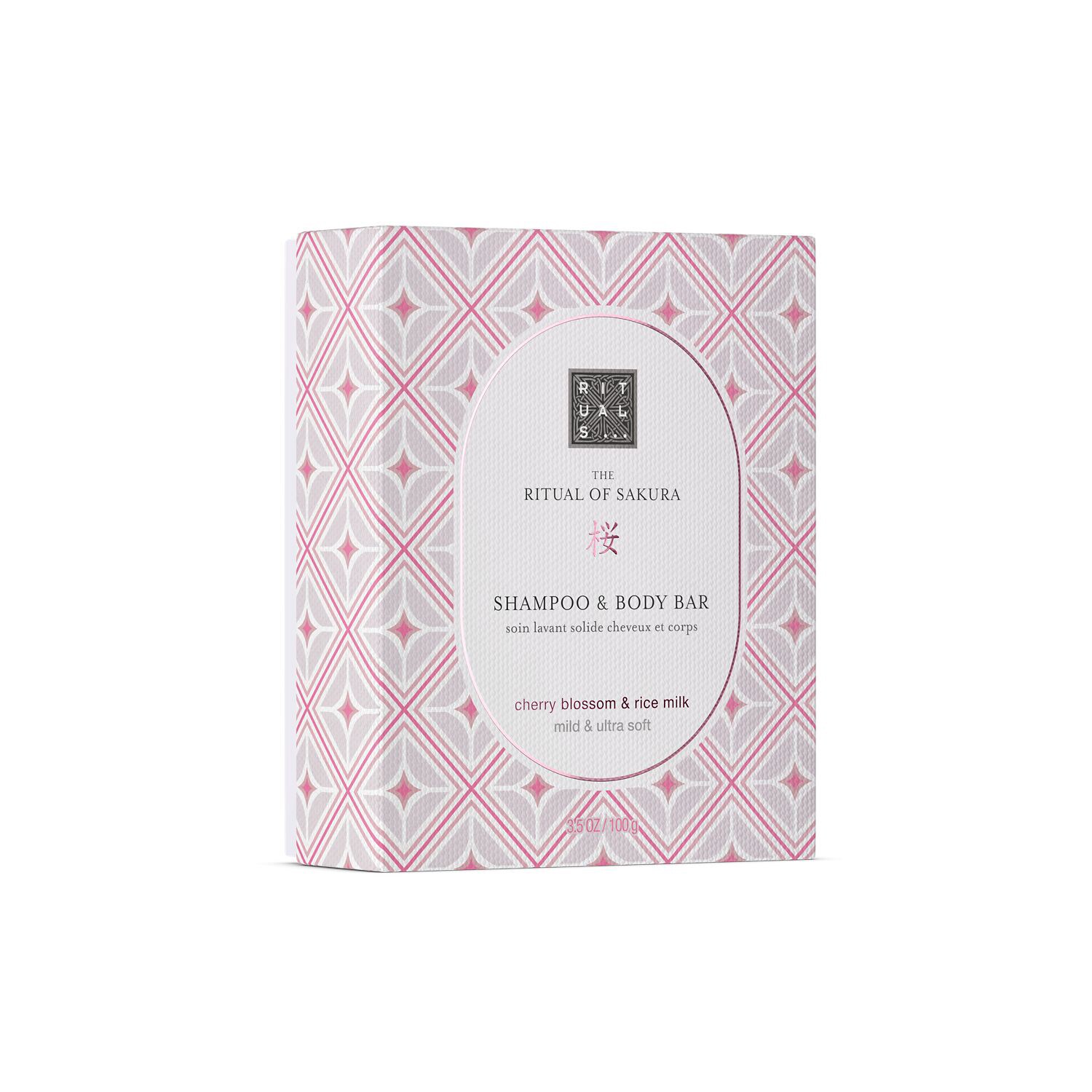 The Ritual Of Sakura Shampoo & Body Bar 100g