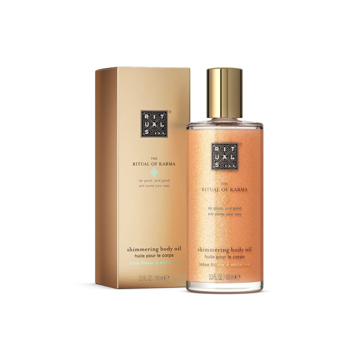 The Ritual of Karma Shimmering Body Oil - Olio corpo illuminante