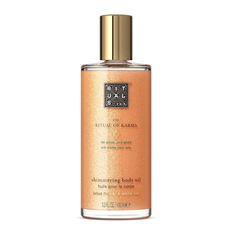 The Ritual of Karma Shimmering Body Oil - Aceite corporal iluminador