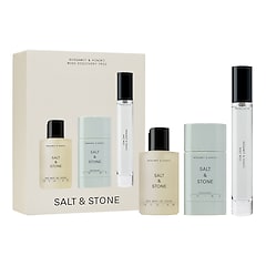 Mini Discovery Trio - Testovac&iacute; trio s vůn&iacute; bergamotu a cypři&scaron;ku hinoki, SALT AND STONE