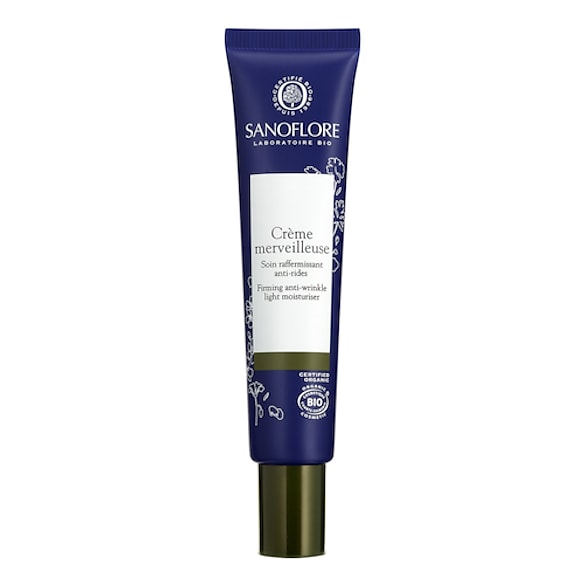 Crème Merveilleuse - Crème de jour visage légère anti-rides certifiée bio, SANOFLORE