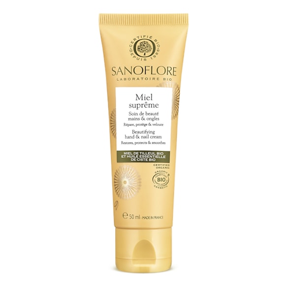Miel Suprême - Crème mains et ongles nourrissante certifiée bio, SANOFLORE