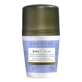 Pureté de lin - Déodorant vegan anti-traces efficacité longue durée certifié bio