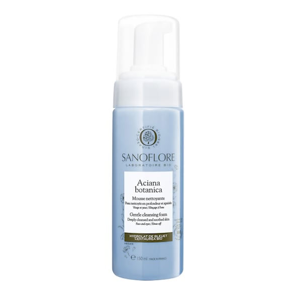 Aciana botanica - Mousse nettoyante visage et yeux certifiée bio, SANOFLORE