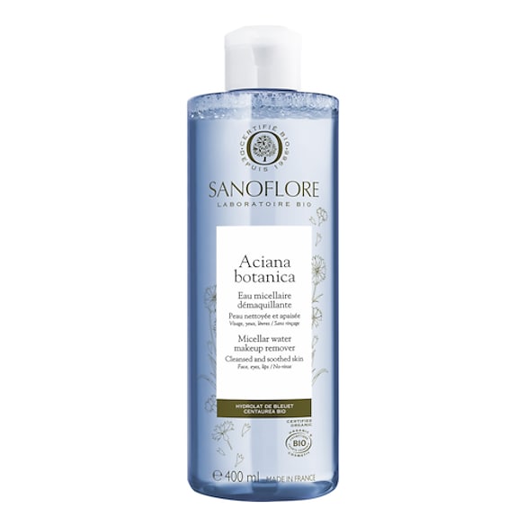 Aciana botanica - Eau micellaire certifiée bio vegan démaquillante douceur, SANOFLORE