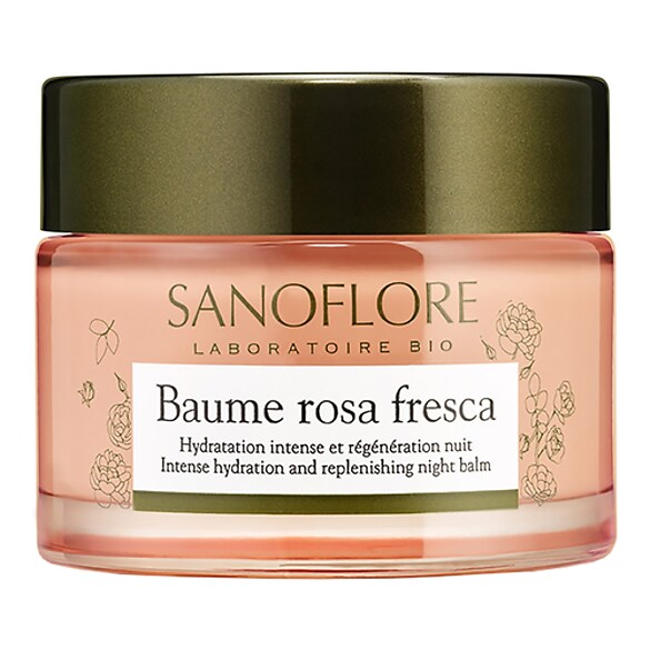 Rosa fresca - Baume hydratation intense et régénération certifié bio, SANOFLORE