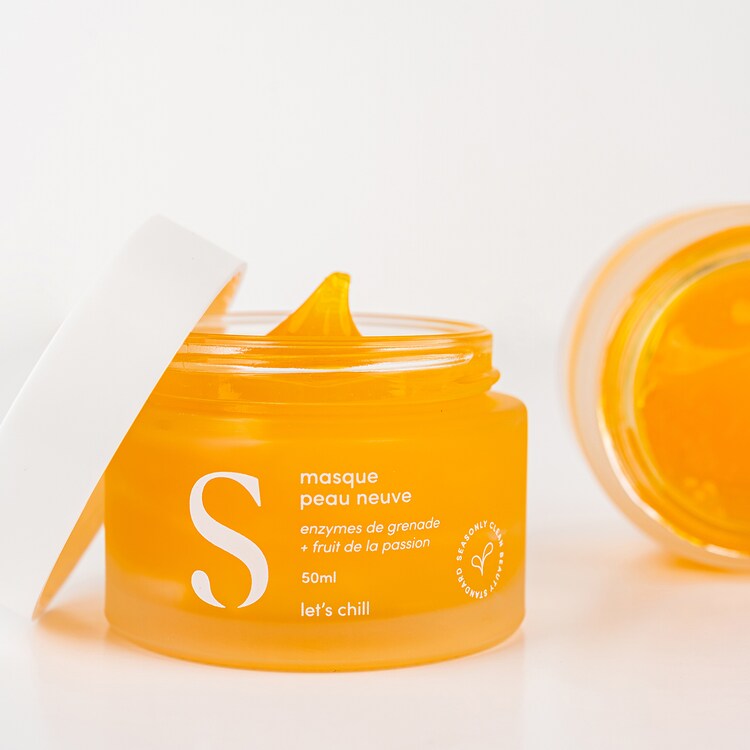 Masque Peau Neuve - Masque visage exfoliant aux enzymes de fruits