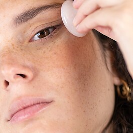 Quartz Mushroom - Eye Massage Tool
